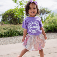 Load image into Gallery viewer, We Should Be Friends.#Inclusion Toddler Crew ~ Purple
