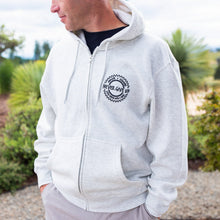 Load image into Gallery viewer, Advocate. Resilience. Never Give Up. Zip Hoodie

