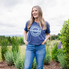 Load image into Gallery viewer, We Should Be Friends.#Inclusion Boxy Crew ~ Navy ~ SALE
