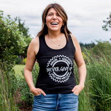Load image into Gallery viewer, Advocate. Resilience. Never Give Up. Women's Tank
