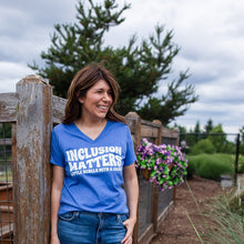 Load image into Gallery viewer, Inclusion Matters Women's V-neck
