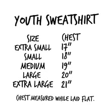 Load image into Gallery viewer, We are all more alike than different. Youth Sweatshirt
