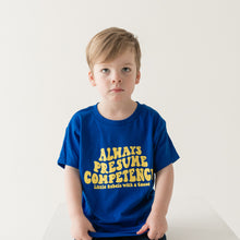 Load image into Gallery viewer, Always Presume Competence Crew (toddler + youth + adult)
