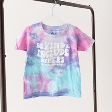 Load image into Gallery viewer, Be Kind &amp; Include Others Toddler Tie Dye Crew
