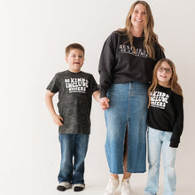 Load image into Gallery viewer, Be Kind &amp; Include Others Youth Crew ~ Camo
