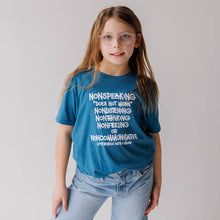Load image into Gallery viewer, Nonspeaking Crews (toddler + youth) ~ Teal
