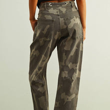 Load image into Gallery viewer, Camo Print Drawstring Pants
