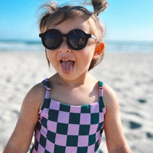 Load image into Gallery viewer, Pink Punch Checkered One Piece (baby + toddler)
