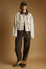 Load image into Gallery viewer, Utility Jacket with Contrast Collar
