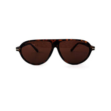 Load image into Gallery viewer, Retro Oval Flat Aviator Sunglasses
