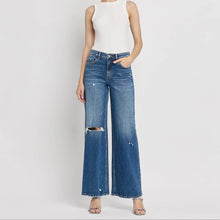 Load image into Gallery viewer, Hise Rise Wide Leg Jeans by Flying Monkey
