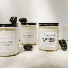 Load image into Gallery viewer, Blackberry Magnolia 8 oz Candle

