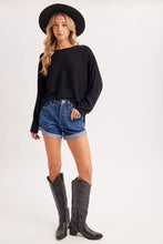 Load image into Gallery viewer, Oversized Batwing Knit Sweater
