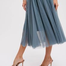 Load image into Gallery viewer, Tulle Midi Skirt
