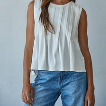Load image into Gallery viewer, Round Neck Sleeveless Top

