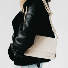 Load image into Gallery viewer, Wrenlee Woven Flap Crossbody
