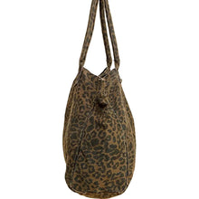 Load image into Gallery viewer, More Kindness Cheetah Print Oversized Tote
