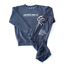 Load image into Gallery viewer, Autistic Ally. Garment-Dyed Sweatshirt
