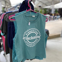 Load image into Gallery viewer, We Should Be Friends.#Inclusion Women's Muscle Tank
