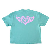 Load image into Gallery viewer, I love someone RARE Women's Garment-Dyed Boxy Crew
