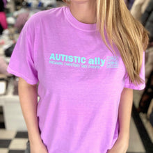 Load image into Gallery viewer, Autistic Ally ~ Garment-Dyed Violet

