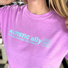 Load image into Gallery viewer, Autistic Ally ~ Garment-Dyed Violet

