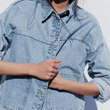 Load image into Gallery viewer, Lightweight Denim Jacket
