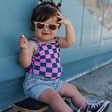 Load image into Gallery viewer, Pink Punch Checkered One Piece (baby + toddler)
