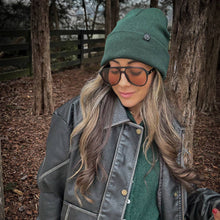Load image into Gallery viewer, Strong as a mother® Beanie - Forest Green
