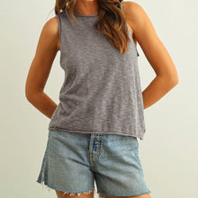 Load image into Gallery viewer, Sleeveless Slub Knit Top
