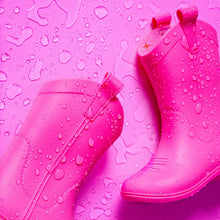 Load image into Gallery viewer, Kid's All Weather Rubber Cowboy Boots
