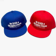 Load image into Gallery viewer, Be Kind &amp; Include Others. Youth Flat Bill Hats
