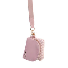 Load image into Gallery viewer, Wonderlust Woven Dual Pouch Wristlet
