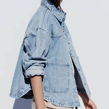 Load image into Gallery viewer, Lightweight Denim Jacket
