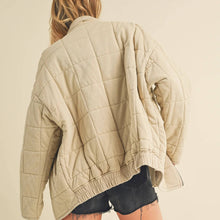 Load image into Gallery viewer, Oversized Quilted Jacket- SALE

