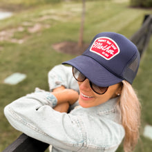 Load image into Gallery viewer, Support Your Local Mother Patch Hat- Navy

