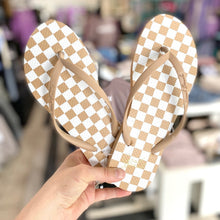 Load image into Gallery viewer, Women's Classic Checker Flip Flops
