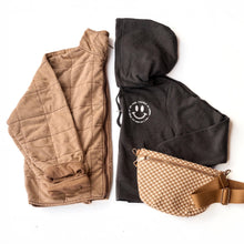 Load image into Gallery viewer, Stand Up &amp; Stand Together. Women's Boxy Zip Hoodie CJF x LR

