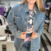 Load image into Gallery viewer, Dolphin Hem Denim Jackets
