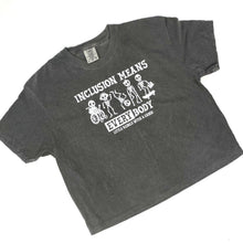 Load image into Gallery viewer, Inclusion Means EVERYbody. Women's Boxy Crew
