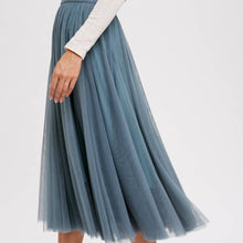 Load image into Gallery viewer, Tulle Midi Skirt
