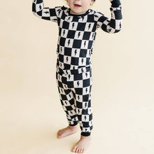 Load image into Gallery viewer, Bamboo Kids Clothing Two Piece Set | Checks &amp; Bolts
