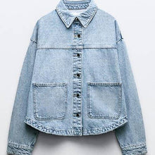 Load image into Gallery viewer, Lightweight Denim Jacket
