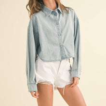 Load image into Gallery viewer, Button Down Denim Shirts
