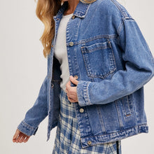 Load image into Gallery viewer, Denim Oversized Jacket
