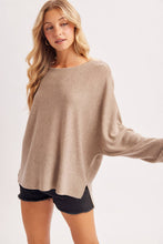 Load image into Gallery viewer, Oversized Batwing Knit Sweater
