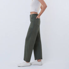 Load image into Gallery viewer, High Rise Barrel Leg Jean ~ Deep Forest
