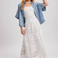 Load image into Gallery viewer, Boxy Denim Button Down Shirt
