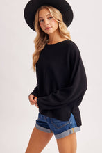 Load image into Gallery viewer, Oversized Batwing Knit Sweater
