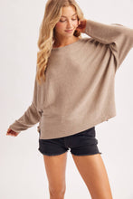 Load image into Gallery viewer, Oversized Batwing Knit Sweater

